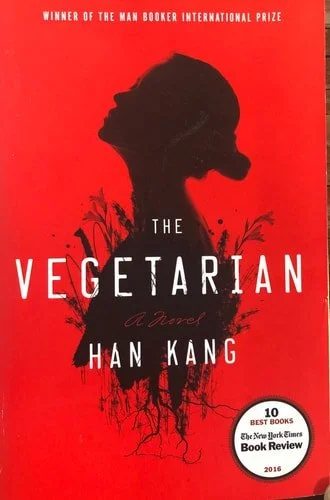 Book cover: The Vegetarian by Han Kang
