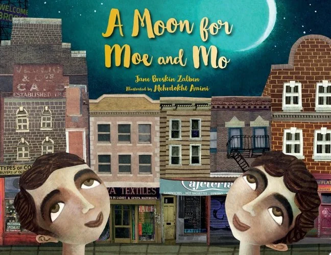 Book cover: A Moon for Moe and Mo by Jane Breskin Zalben