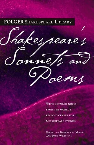 Book cover: Shakespeare's Sonnets & Poems by William Shakespeare