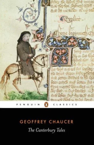 Book cover: The Canterbury Tales (original-spelling Middle English edition) (Penguin Classics) by Geoffrey Chaucer
