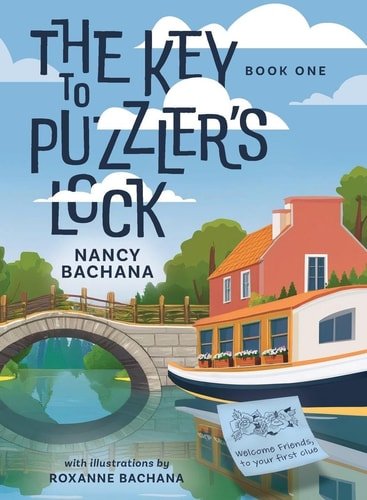Book cover: The Key to Puzzler's Lock by NANCY. BACHANA
