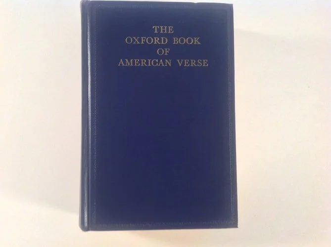 Book cover: The Oxford Book of American Verse Chosen and with an Introduction by F. O. Matthiessen (Oxford Books of Verse) by F. O. Matthiessen