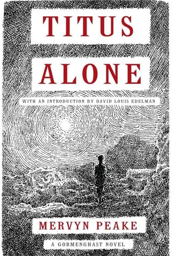 Book cover: Titus Alone by Mervyn Peake