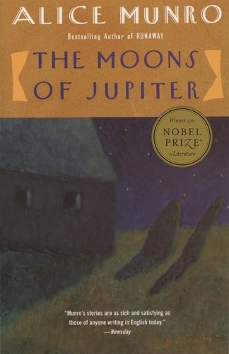 Book cover: The Moons of Jupiter by Alice Munro; Kristin Leutwyler