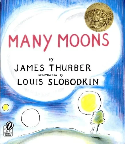 Book cover: Many Moons by James Thurber