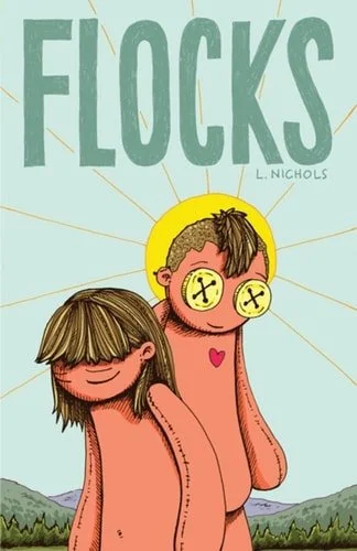 Book cover: Flocks by L. Nichols