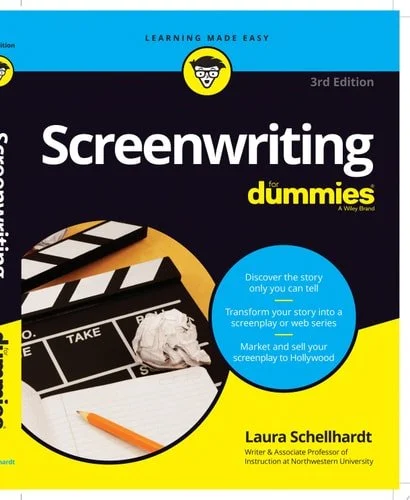 Book cover: Screenwriting For Dummies by Laura Schellhardt