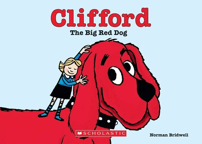 Book cover: Clifford the Big Red Dog (Board Book) by Norman Bridwell