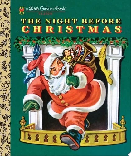 Book cover: The Night Before Christmas (Little Golden Book) by Clement Clarke Moore