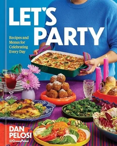 Book cover: Let's Party Recipes and Menus for Celebrating Every Day by Dan Pelosi