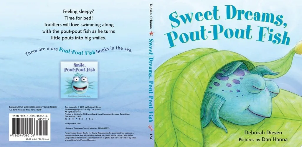 Book cover: Sweet Dreams, Pout-Pout Fish (A Pout-Pout Fish Mini Adventure, 3) by Deborah Diesen
