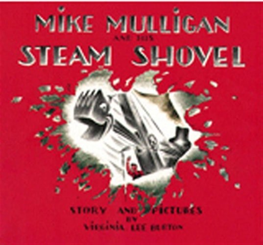 Book cover: Mike Mulligan and His Steam Shovel (Sandpiper Books) by Virginia Lee Burton