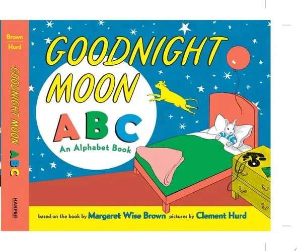 Book cover: Goodnight Moon ABC Board Book: An Alphabet Book by Margaret Wise Brown