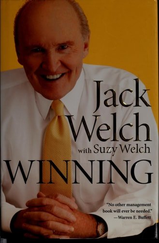 Book cover: Winning by Jack Welch; Suzy Welch