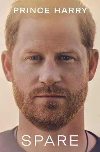 Book cover: Spare by Prince Harry The Duke of Sussex