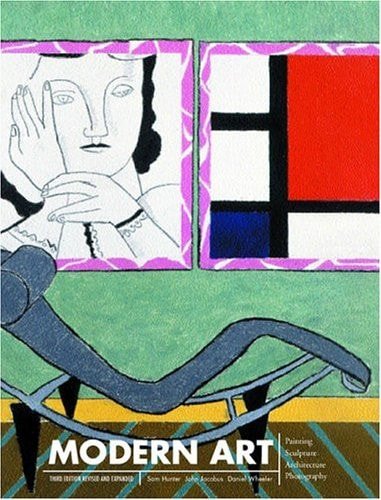 Book cover: Modern Art by Sam Hunter; John Jacobus; Daniel Wheeler