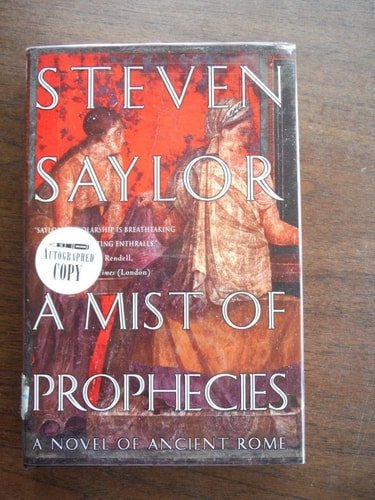 Book cover: A Mist of Prophecies A Novel of Ancient Rome by Steven Saylor