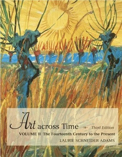 Book cover: Art Across Time by Laurie Schneider Adams; Laurie Adams