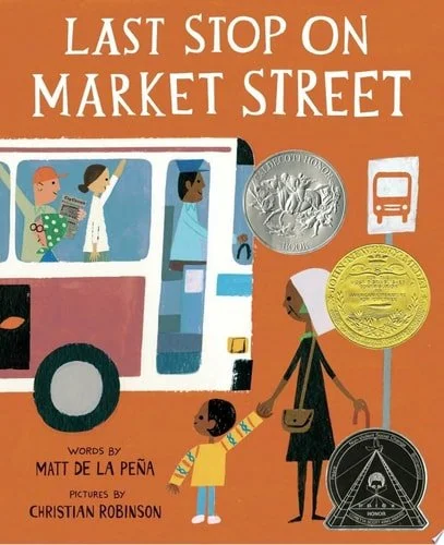 Book cover: Last Stop on Market Street by Matt de la Peña