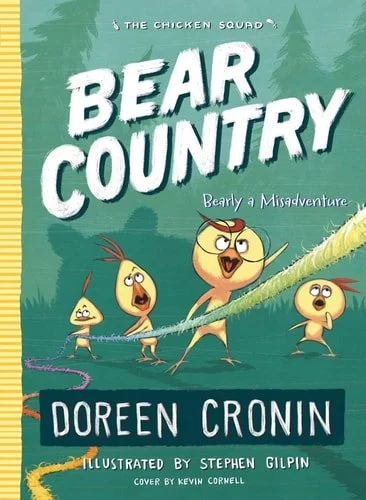 Book cover: Bear Country Bearly a Misadventure by Doreen Cronin
