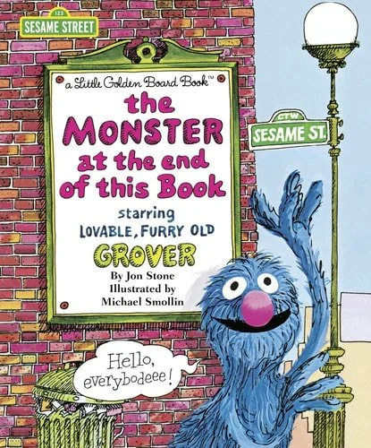 Book cover: The Monster at the End of This Book by Jon Stone