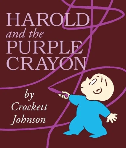Book cover: Harold and the Purple Crayon by Crockett Johnson