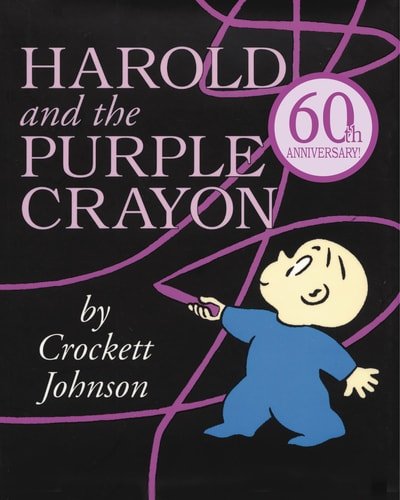 Book cover: Harold and the Purple Crayon by Crockett Johnson