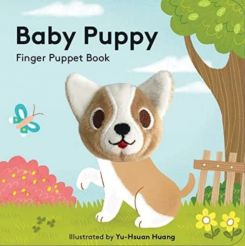 Book cover: Baby Puppy: Finger Puppet Book by Yu-hsuan Huang