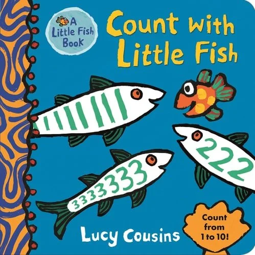 Book cover: Count with Little Fish by Lucy Cousins