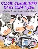 Book cover: Click, Clack, Moo (25th Anniversary Edition) Cows That Type by Doreen Cronin