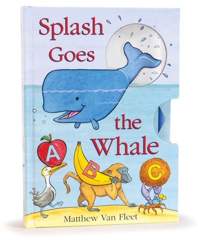 Book cover: Splash Goes the Whale by Matthew Van Fleet