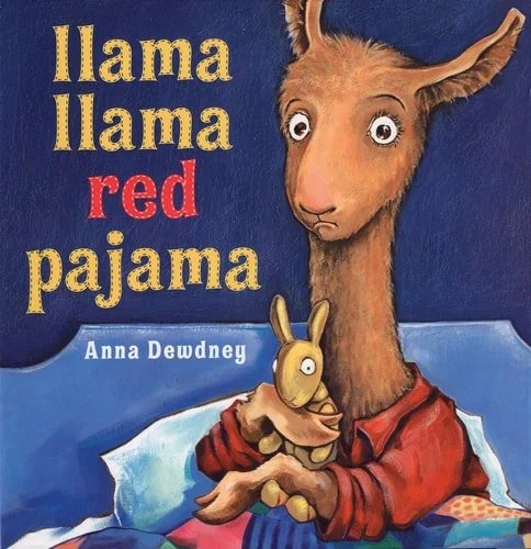Book cover: Llama Llama Red Pajama by Anna Dewdney