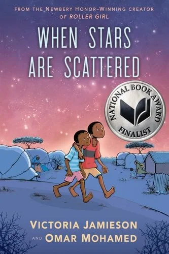Book cover: When Stars Are Scattered by Victoria Jamieson; Omar Mohamed