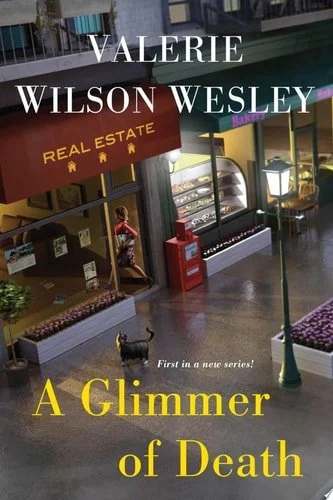 Book cover: A Glimmer of Death by Valerie Wilson Wesley