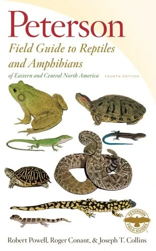 Book cover: Peterson Field Guide To Reptiles And Amphibians Eastern & Central North America (Peterson Field Guides) by Robert Powell; Roger Conant; Joseph T. Collins