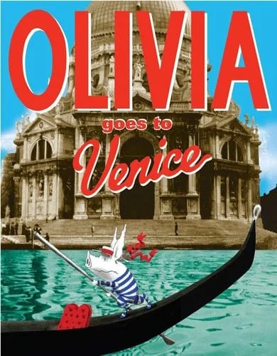 Book cover: Olivia Goes to Venice by Ian Falconer