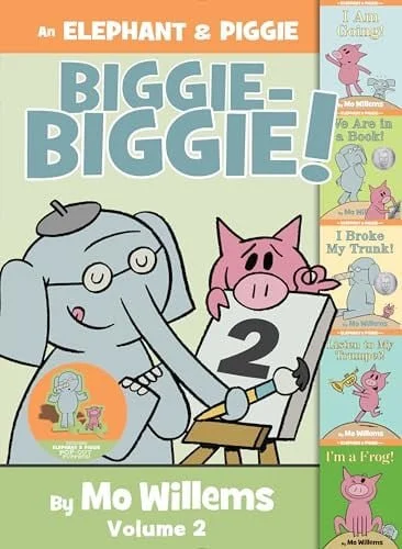 Book cover: An Elephant & Piggie Biggie Volume 2! (An Elephant and Piggie Book) by Mo Willems