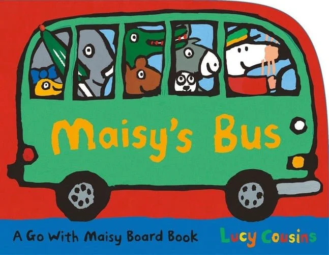 Book cover: Maisy's Bus by Lucy Cousins