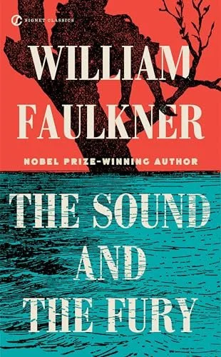 Book cover: The Sound and the Fury by William Faulkner