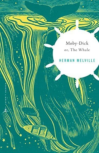Book cover: Moby-Dick: or, The Whale (Modern Library Classics) by Herman Melville
