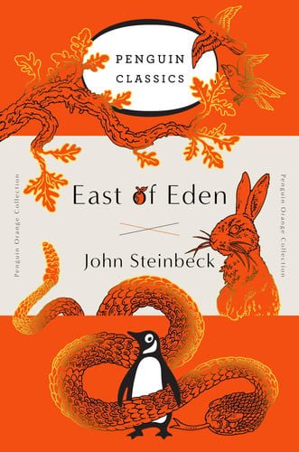 Book cover: East of Eden: (Penguin Orange Collection) by John Steinbeck
