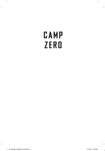 Book cover: Camp Zero: A Novel by Michelle Min Sterling