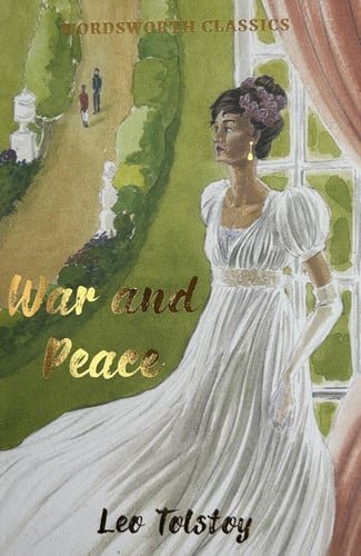 Book cover: War and Peace by graf Leo Tolstoy