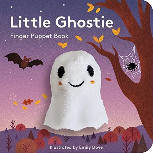 Book cover: Little Ghostie: Finger Puppet Book (Little Finger Puppet) by Chronicle Books