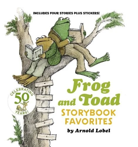 Book cover: Frog and Toad Storybook Favorites: Includes 4 Stories Plus Stickers! (I Can Read Level 2) by Arnold Lobel