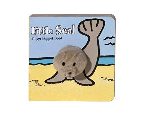 Book cover: Little Seal: Finger Puppet Book (Finger Puppet Book for Toddlers and Babies, Baby Books for First Year, Animal Finger Puppets) by Chronicle Books; ImageBooks
