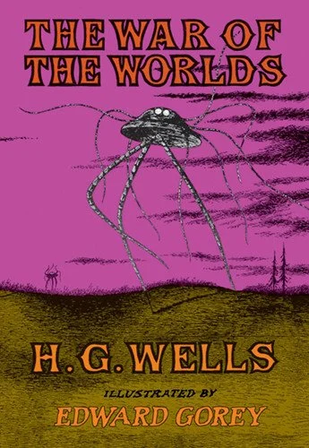 Book cover: The War of the Worlds by H.G. Wells; H. G. Wells