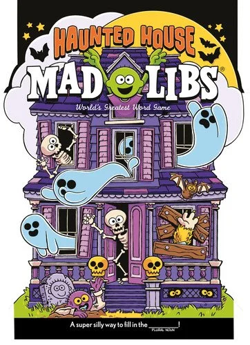 Book cover: Haunted House Mad Libs - World's Greatest Word Game by Brian Elling; Mad Libs
