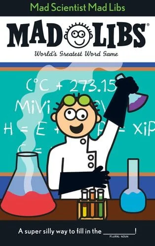 Book cover: Mad Scientist Mad Libs: World's Greatest Word Game by Mad Libs