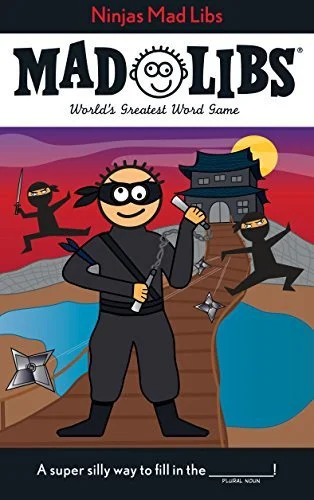 Book cover: Ninjas Mad Libs: World's Greatest Word Game by unknown author
